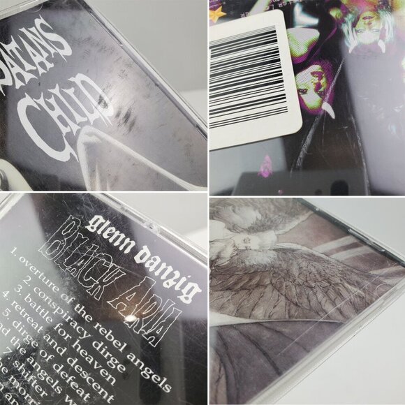 Danzig Samhain CD Lot 3 Satan's Child Black Aura Final Descent Complete - Picture 7 of 11